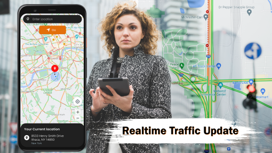 اسکرین شات برنامه GPS Live Navigation, Road Maps 6