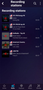 اسکرین شات 4 برنامه Audials Play: Radio & Podcasts