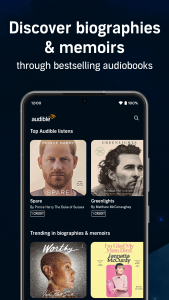 اسکرین شات برنامه Audible: Audio Entertainment 7