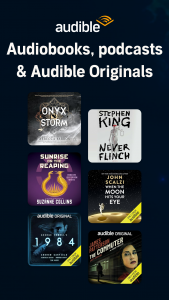 اسکرین شات برنامه Audible: Audio Entertainment 1