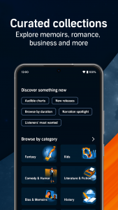اسکرین شات برنامه Audible: Audio Entertainment 8