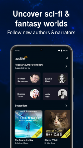 اسکرین شات برنامه Audible: Audio Entertainment 4