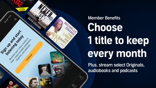 اسکرین شات برنامه Audible: Audio Entertainment 3