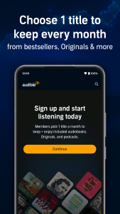 اسکرین شات برنامه Audible: Audio Entertainment 3