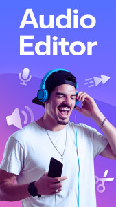 اسکرین شات 1 برنامه Ringtone Maker & MP3 Trimmer