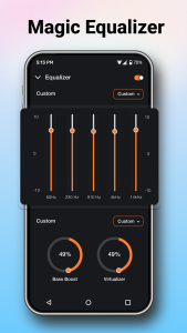 اسکرین شات 5 برنامه Music Mp3 Player Song