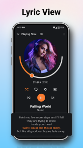 اسکرین شات 2 برنامه Music Mp3 Player Song