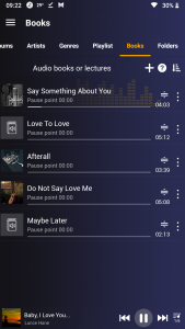 اسکرین شات برنامه Music Player 7