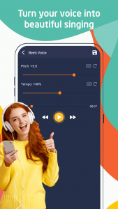 اسکرین شات برنامه Voice Changer 7
