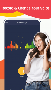 اسکرین شات برنامه Voice Changer 4
