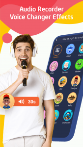 اسکرین شات برنامه Voice Changer 8