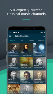 اسکرین شات 1 برنامه Classical Music Radio