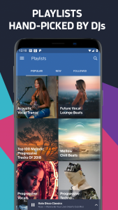 اسکرین شات 2 برنامه DI.FM: Electronic Music Radio