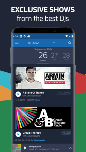 اسکرین شات 5 برنامه DI.FM: Electronic Music Radio