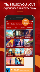 اسکرین شات 4 برنامه JAZZ MUSIC RADIO