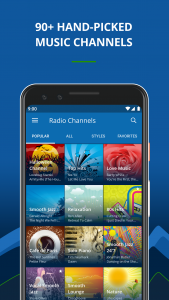 اسکرین شات 1 برنامه RadioTunes: Hits, Jazz, 80s