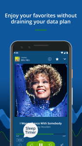 اسکرین شات 4 برنامه RadioTunes: Hits, Jazz, 80s