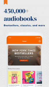 اسکرین شات برنامه Audiobooks.com: Books & More 1