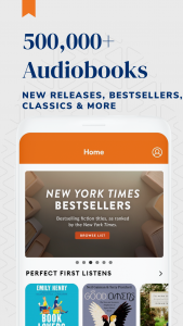 اسکرین شات برنامه Audiobooks.com: Books & More 1