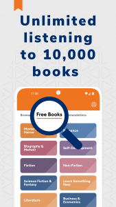 اسکرین شات 7 برنامه Audiobooks.com: Books & More