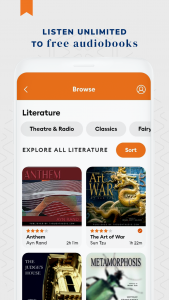 اسکرین شات برنامه Audiobooks.com: Books & More 7