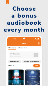 اسکرین شات 4 برنامه Audiobooks.com: Books & More