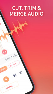 اسکرین شات برنامه AudioCut - MP3 Cutter Ringtone 2