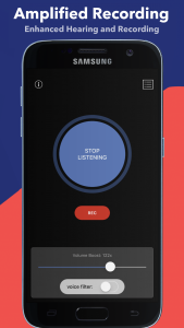 اسکرین شات برنامه Hear Boost: Recording Ear Aid 1