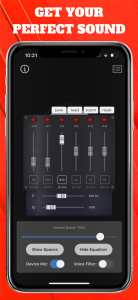 اسکرین شات 3 برنامه Hear Boost: Recording Ear Aid