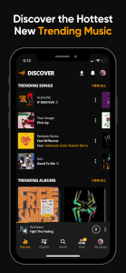 اسکرین شات 3 برنامه Audiomack: Music Downloader