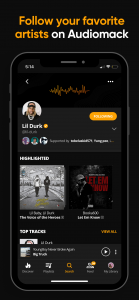 اسکرین شات برنامه Audiomack: Music Downloader 5