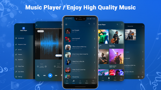 اسکرین شات برنامه Music Player - MP3 Player & Music Equalizer 6