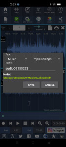 اسکرین شات برنامه Audiosdroid Audio Studio 7