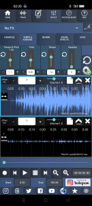 اسکرین شات برنامه Audiosdroid Audio Studio 3
