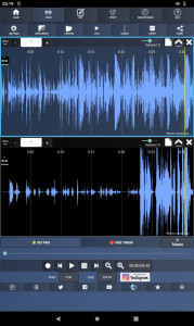 اسکرین شات برنامه Audiosdroid Audio Studio 1