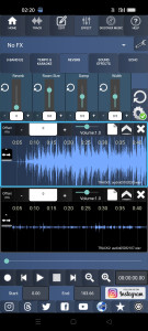اسکرین شات برنامه Audiosdroid Audio Studio 4