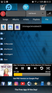 اسکرین شات برنامه FX Music Karaoke Player 5