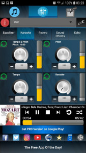 اسکرین شات برنامه FX Music Karaoke Player 3