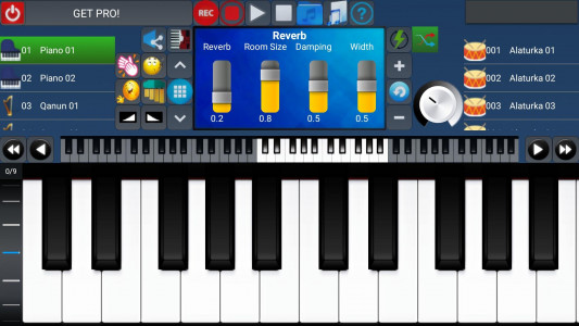 اسکرین شات برنامه Portable ORG Keyboard 5