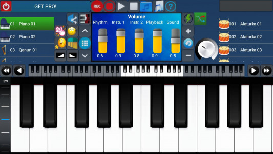 اسکرین شات برنامه Portable ORG Keyboard 4