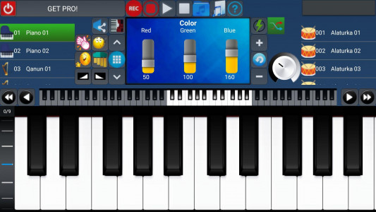 اسکرین شات برنامه Portable ORG Keyboard 6