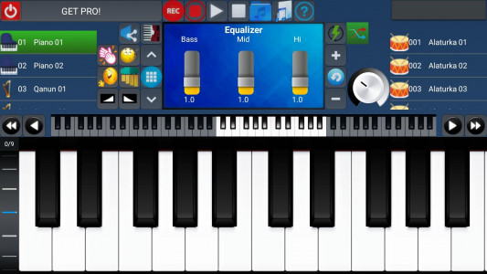 اسکرین شات برنامه Portable ORG Keyboard 7