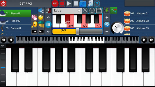 اسکرین شات 2 برنامه Portable ORG Keyboard