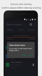 اسکرین شات برنامه Cleaner by Augustro 8