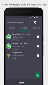 اسکرین شات برنامه Cleaner by Augustro 2