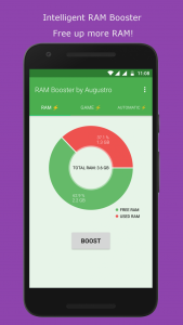 اسکرین شات برنامه RAM & Game Booster by Augustro 1