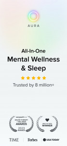 اسکرین شات برنامه Aura: Meditation & Sleep, CBT 1