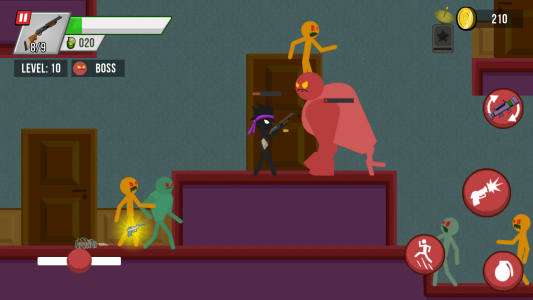 اسکرین شات بازی Stickman vs Zombies 3
