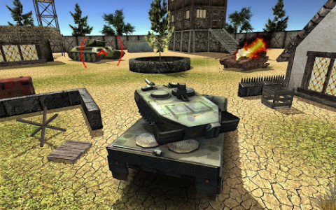 اسکرین شات بازی Modern Army Tank War Machine -Tank Shooting Games 5