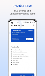 اسکرین شات 6 برنامه PTE Tutorials - Exam Practice